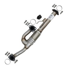 Stainless Steel Front Pipe w/ Bolts & Hanger fits: 2010-2013 Acura MDX, ZDX 3.7L