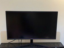 Samsung UJ59 32in UHD 4K Monitor 60Hz 4ms HDMI DisplayPort Black