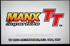 MANX TT SUPERBIKE for Sega Saturn. Tested. Excellent Condition