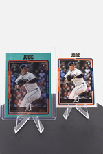 2025 Topps Archive - Jackson Jobe #265 AQUA [64/75] Foilboard (RC) & Base Card