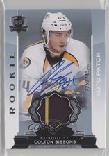 2014-15 Upper Deck The Cup Rookie 225/249 Colton Sissons #141 Patch Auto 0hp6