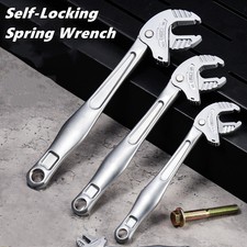 Heavy-Duty Crab Claw Wrench Adjustable Ratche...