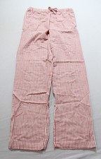 Gap Men's Relaxed Drawstring Flannel Pajama Pants AC2 Red/White Medium NWT