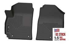 Weatherbeater Floor Mats Fits 2021-2025 Kia Seltos Front Row, 1-pc Black