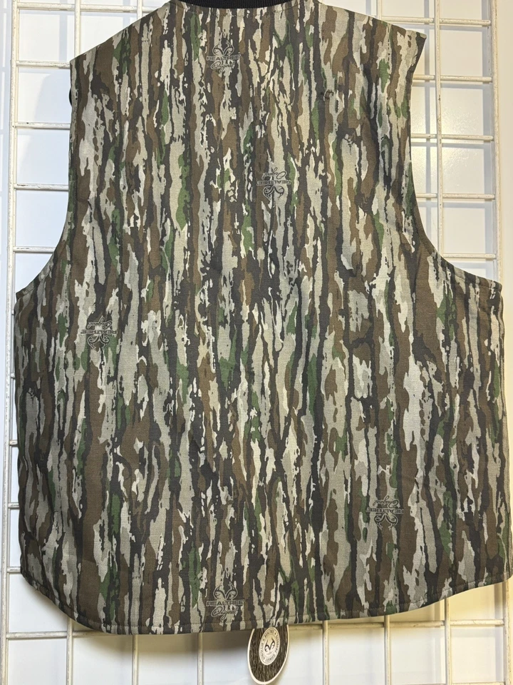 Realtree Mens Camo Hunting Vest Staghorn Mens XL - Image 4 of 4