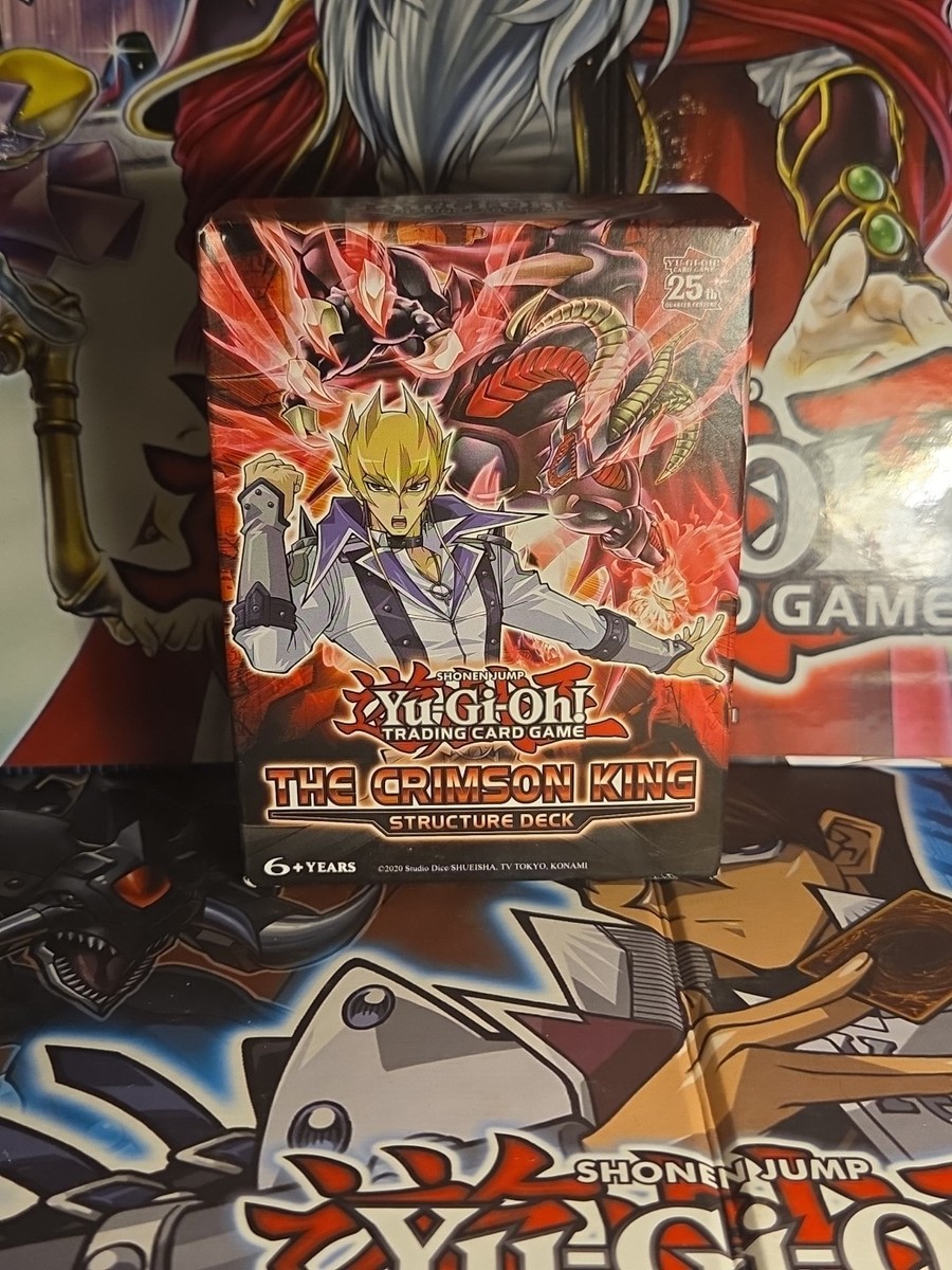 The Crimson King Structure Deck Yugioh YU-GI-OH! TCG Jack Atlas | eBay