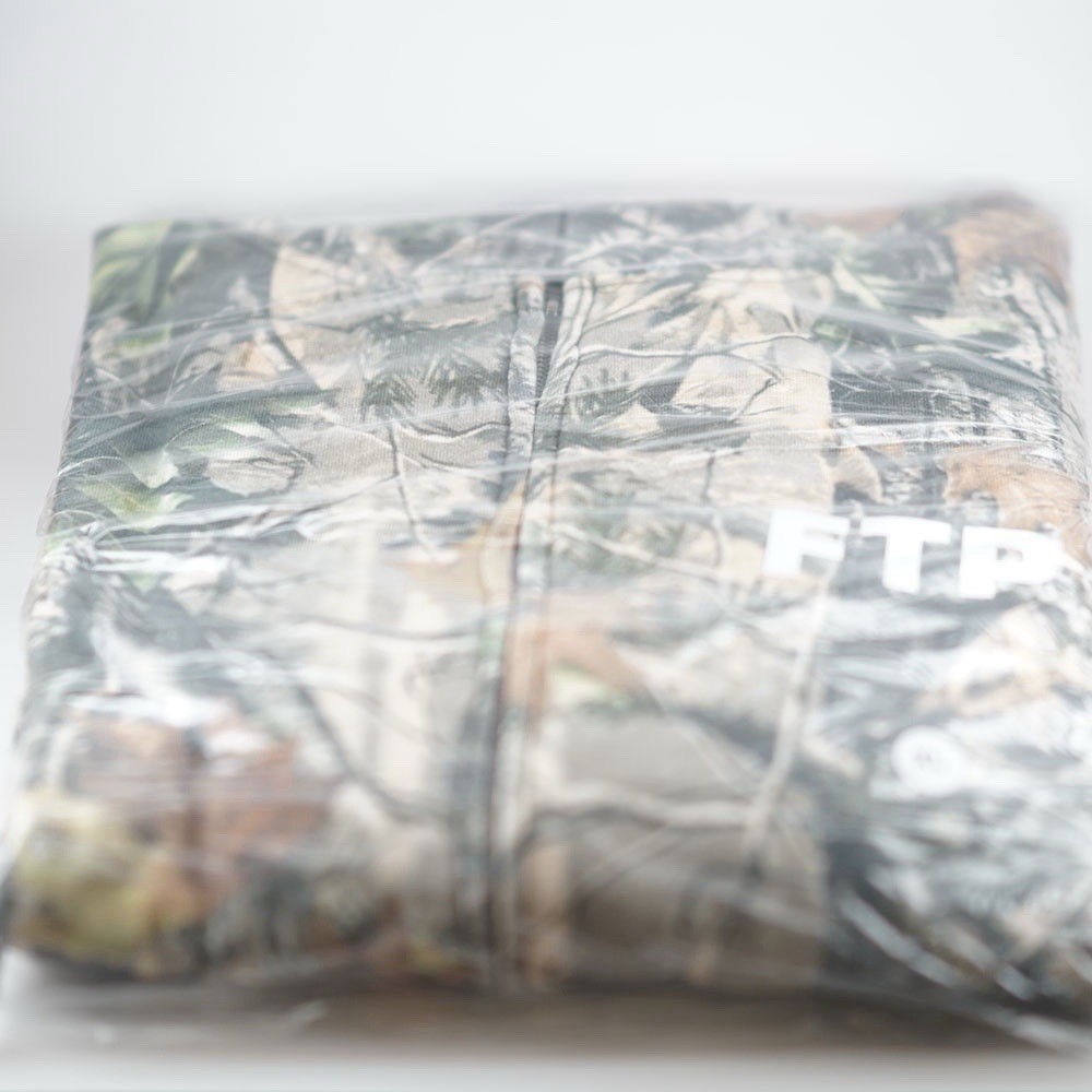 FTP Tree Camo Zip Up Hoodie Size XL NEW Hooded Sweatshirt