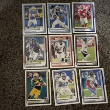 Panini Donruss NFL Football Card Lot 2023 Herbert Young Chase Moore Allen