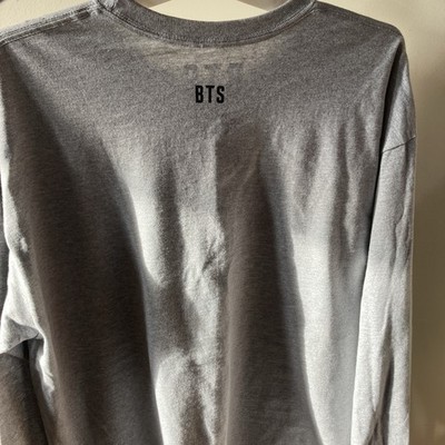 Target Exclusive BTS Arirang Grey Long Sleeve Unisex Shirt Size XL