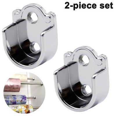 Kleidung Tube Supprt Haushalt Hardware Rod Socket Support Rohr Rundes Ende