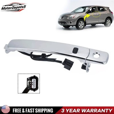 Front Left Driver Side Exterior Door Handle Chrome Fit For 2010-13 Nissan Rogue