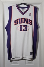 Steve Nash Phoenix Suns Authentic Reebok Size 52 NBA Jersey Men's White
