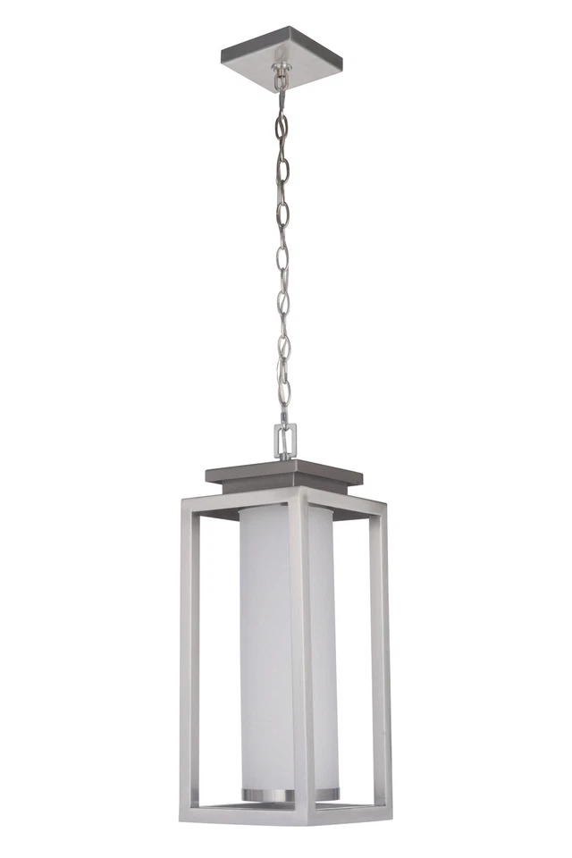 Craftmade ZA1321-LED Stainless Steel Vailridge 9"W Integrated Led Mini Pendant - Image 2 of 2
