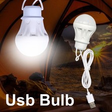 5V Portable Lantern Camping Lights 1/2.4m USB Bulb USB Lamp Tent Light  