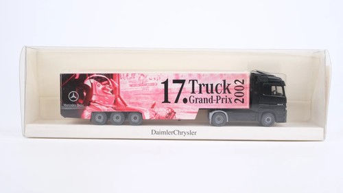 Wiking H0 B 6 600 0510 MB Actros semirremolque 17. Camión Grand-Prix 2002 | Condition: Gebraucht