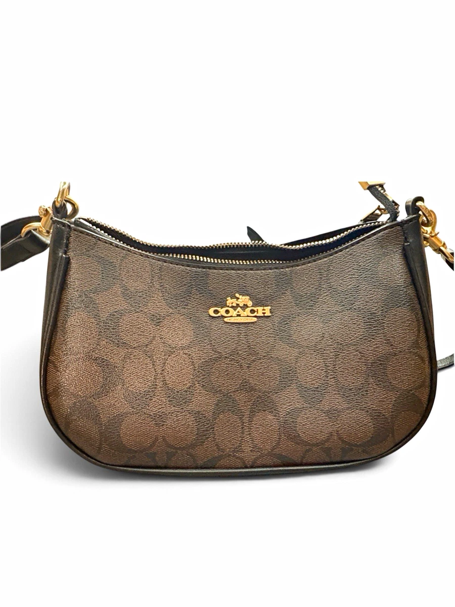 Coach Brown Signature Handbag for sale - eBay