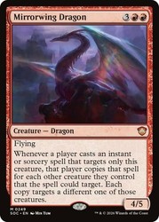 Mirrorwing Dragon #249 Commander: Secrets of Strixhaven