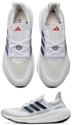 ID3285 2024 adidas Ultraboost Light White Blue Men Shoes Sneakers
