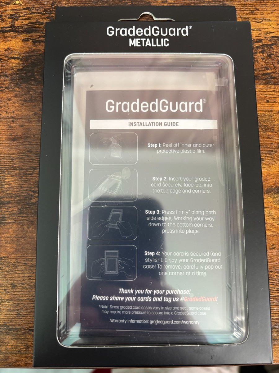 Limited Edition Obsidian Graded Guard for PSA Graded Cards – In
