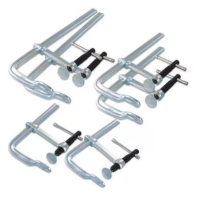 Bessey Clsx-Set Classix Sliding Arm Bar Clamp Set With Forged Steel Handle