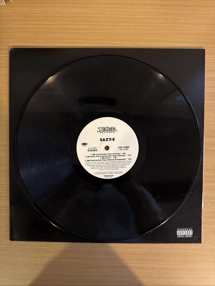 EAZY-E - BLACK NI**A KILLA 12" Vinyl Single 1998 RUTHLESS RECORDS PROMO VG - Image 3 of 3