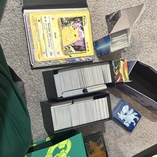 Nintendo Pokémon TCG Pikachu Binder Mixed Card Lot Standard Card Stock