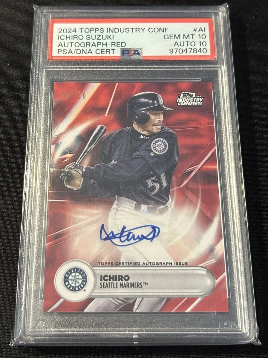 Ichiro Suzuki 10 Graded Baseball Sports Trading Cards