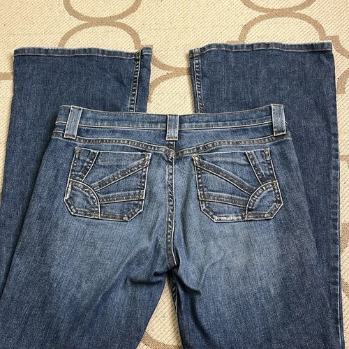 Vintage Y2K Juicy Couture sole tasche posteriori - jeans svasati vita bassa - taglia 29 - Foto 2 di 16