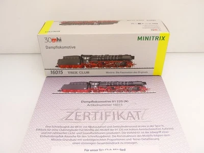 Minitrix 16015 N Dampflok 01 220 der DB Clubmodell 2020 DIGITAL mit SOUND TOP - Bild 1 von 4