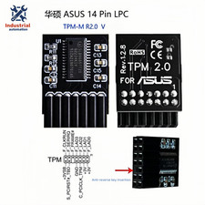 1PCS BRAND NEW TPM2.0 Security Module for ASUS 14-1 pin TPM-M R2.0 vertical