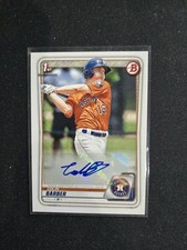 2020 Bowman Prospects Baseball Colin Barber RC 1st Bowman Auto #PA-CB