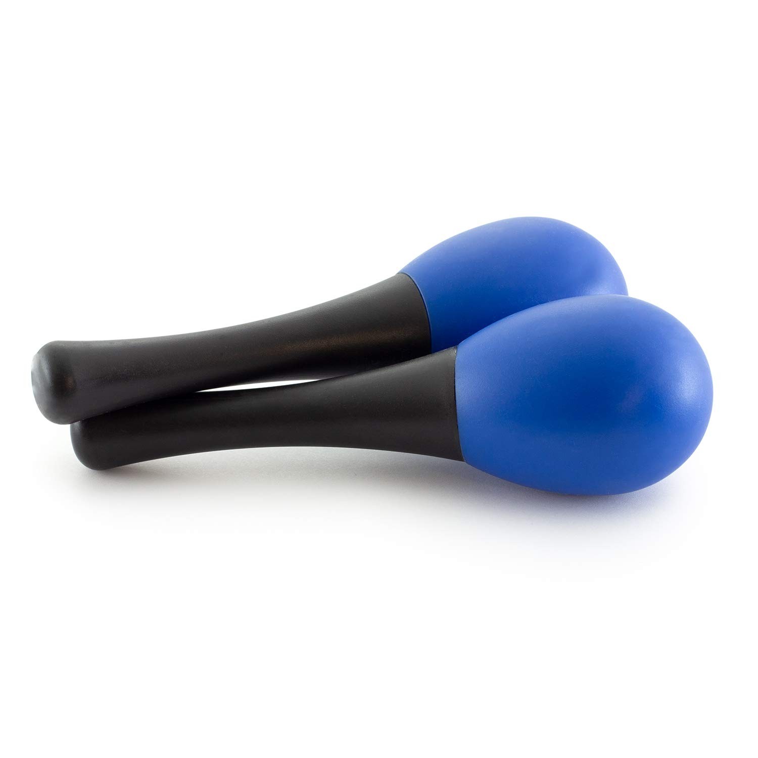 TIGER MAR28-BL Mini Egg Maracas Childrens Percussion Shaker Instrument Blue