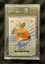 Manny Machado 2013 Topps Finest Rookie Auto X-Fractor /149 BGS 10/10 Black Label