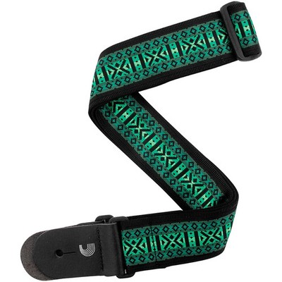 D'Addario Planet Waves 2'' Guitar Strap, Monterey 3 Green