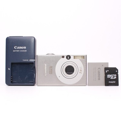 Canon Digital IXUS 70 7.1MP Digital Camera - FULLY FUNCTIONAL