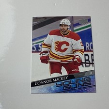 Connor Mackey Flames 2020-21 Young Guns Upper Deck RC #707