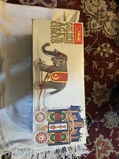 Steiff 1986 Golden Age of the Circus Elephant with wagon - Great Condition