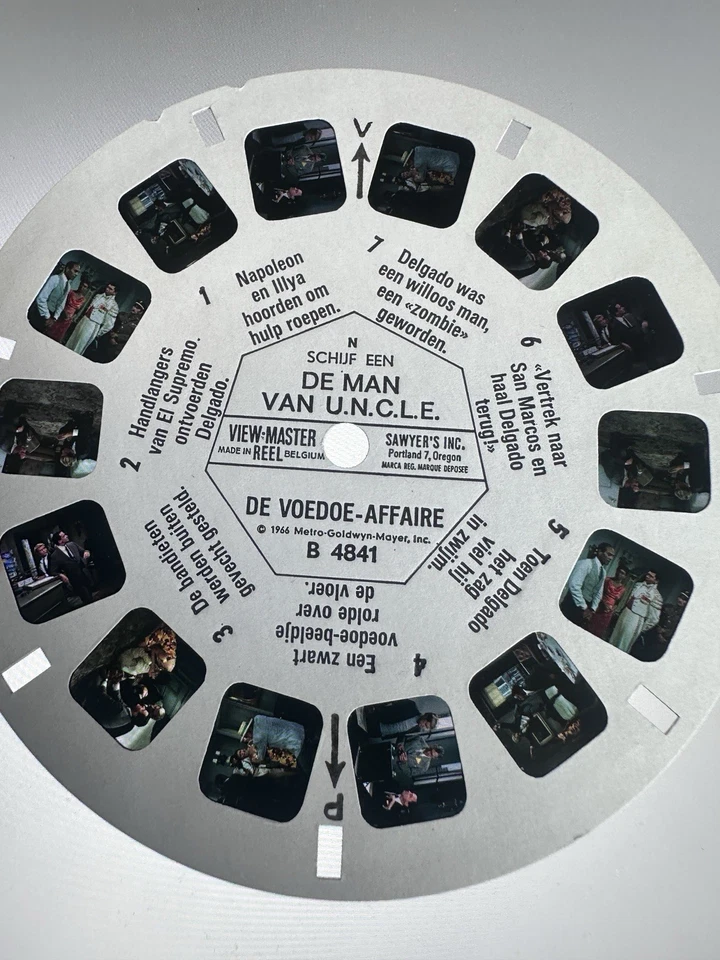 Dutch Viewmaster MAN FROM UNCLE De Man Van U.N.C.L.E 3 Reel Netherlands B484N - Image 4 of 4