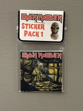 Iron Maiden Sticker Pack 1 Piece of Mind Number of the Beast Powerslave Killers