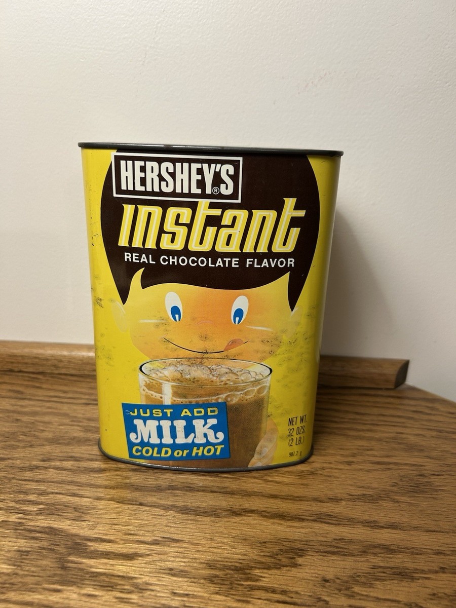 ハーシーズ　HERSHEY'S ミールトイ　チョコレート　ビンテージ Vintage Hershey's Instant Chocolate Milk Mix 32 oz. Can ( EMPTY
