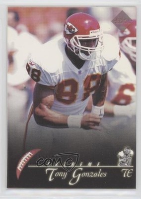 1997 Collector's Edge Extreme 50-Point Tony Gonzalez #80 Rookie RC HOF 0a6