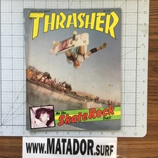 80s Thrasher Guaranteed Original Vintage Skateboard Magazine