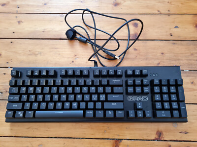QPAD MK-30, Pro Gaming Keyboard, skandinavisches Layout (nordic)