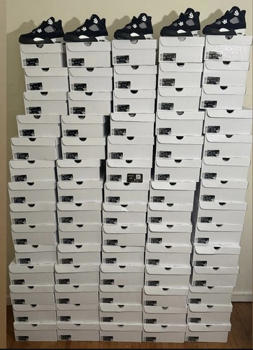 Air Jordan 4 Retro "White Thunder" FQ8138-001 Sizes 13C-14 *IN HAND & FAST SHIP* - Picture 3 of 12