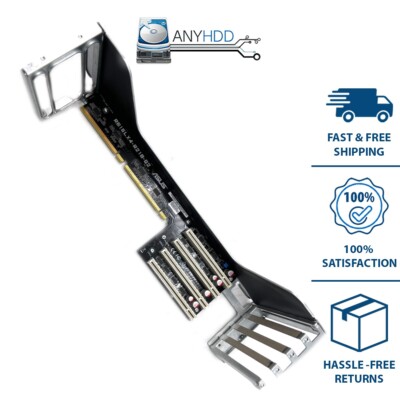 ASUS ESC4000 90-C1SF50-00POT RE16LX4-R21B-G2 Server PCIE Riser Card Board