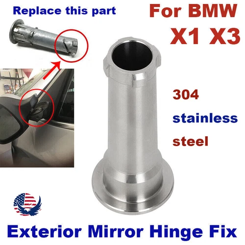 Stainless Exterior Mirror Hinge Fix #233640010 For BMW X1, E84, X3 F25 And More