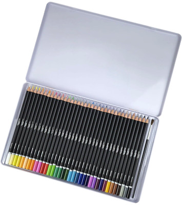 crelando  Buntstifte Set   36/37tlg. Künstler & Aquarell Stifte im Etui