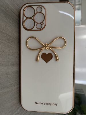 Love pattern bowknot Phone Case For iphone 12 Pro