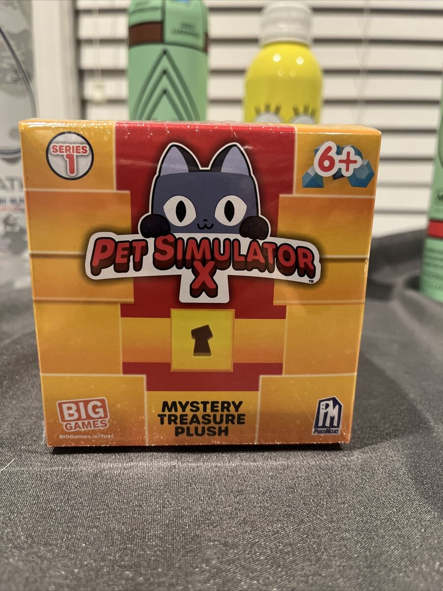 Roblox Pet Simulator X Series 1 Mystery Treasure Plush New w/ Epic