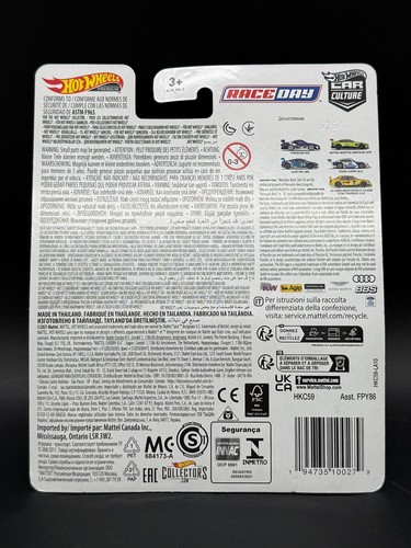 Hot Wheels Car Culture Race Day Porsche 935 Metal Diecast Car Modelo 1/64 - Imagen 3 de 3